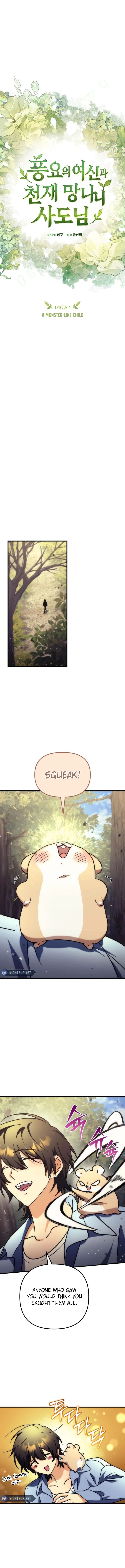 Read The Goddess of Abundance and the Genius Troublemaker Apostle EN Manga Online