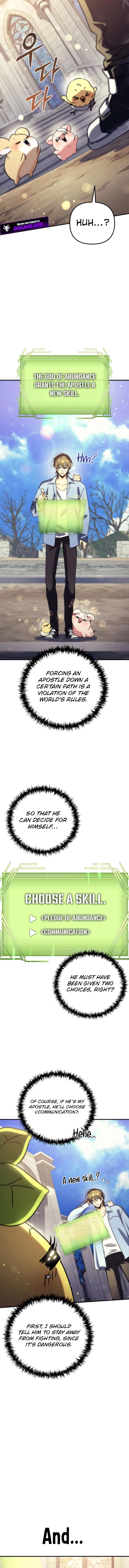 Read The Goddess of Abundance and the Genius Troublemaker Apostle EN Manga Online