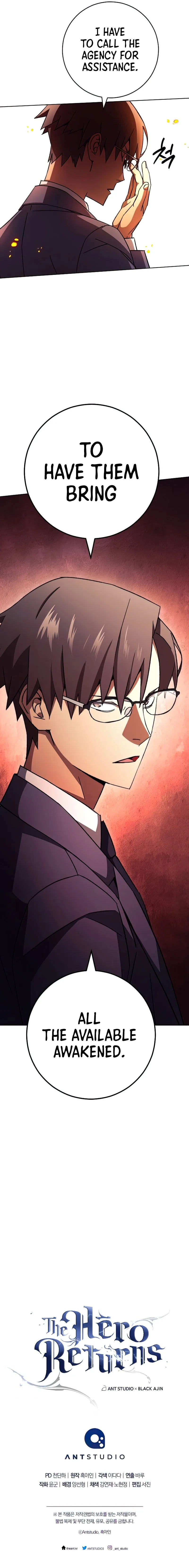 Read The Hero Returns EN Manga Online