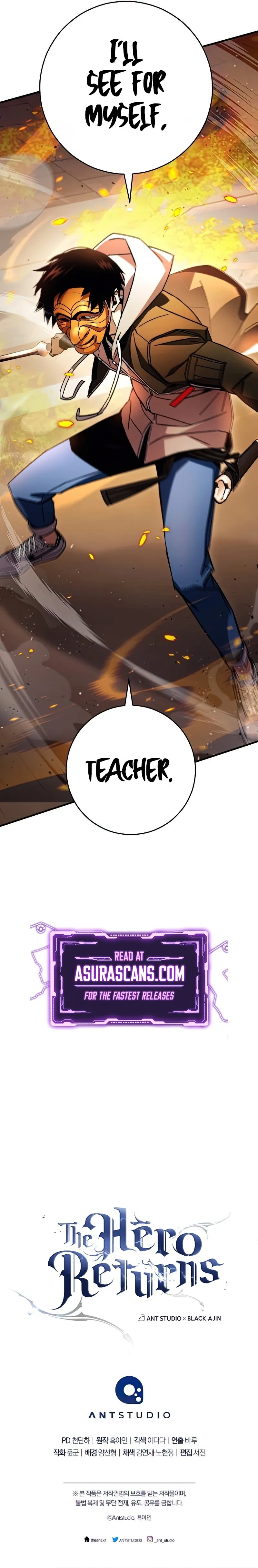 Read The Hero Returns EN Manga Online