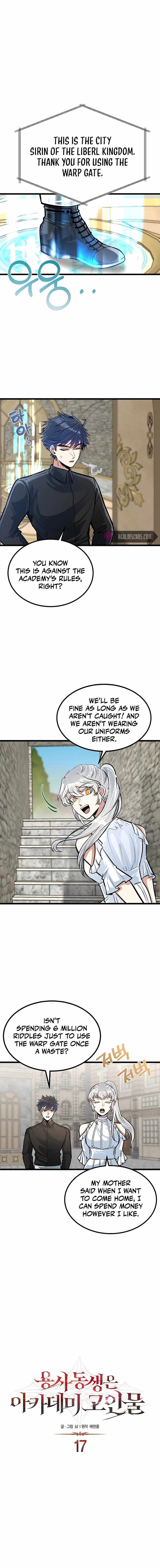 Read The Hero's Younger Brother Is a Deceased Person in the Academy EN Manga Online