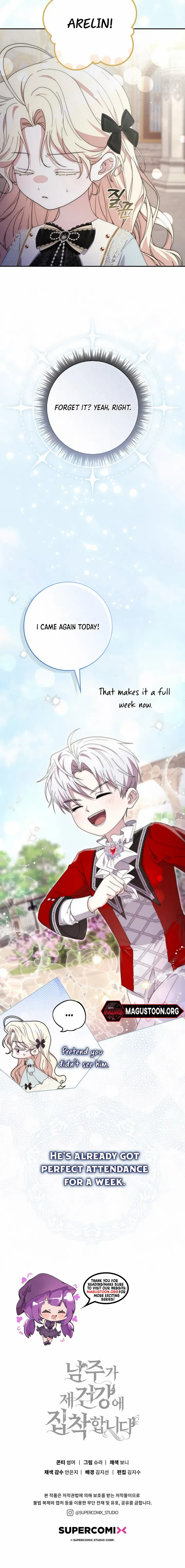 Read The Male Lead Is Unhealthily Obsessed With My Health EN Manga Online