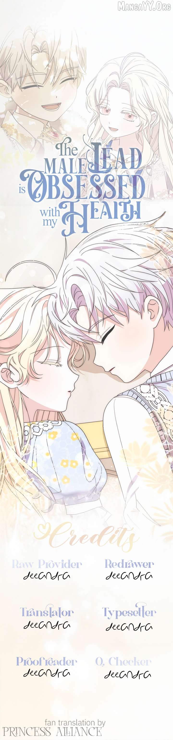 Read The Male Lead Is Unhealthily Obsessed With My Health EN Manga Online