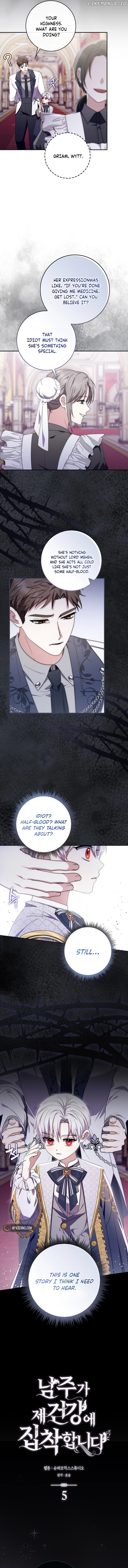 Read The Male Lead Is Unhealthily Obsessed With My Health EN Manga Online