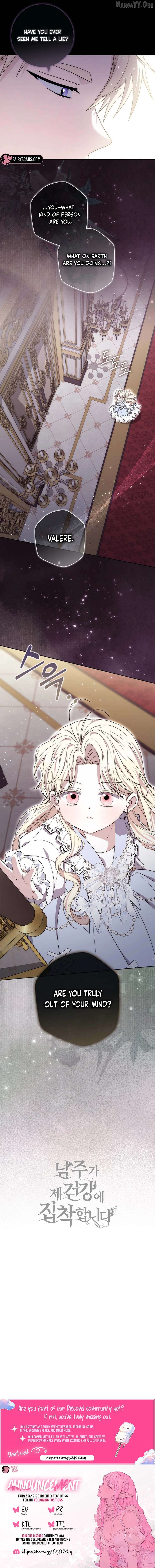 Read The Male Lead Is Unhealthily Obsessed With My Health EN Manga Online