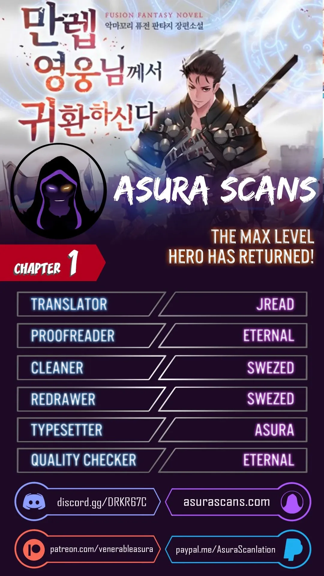 Read The Max Level Hero has Returned! EN Manga Online