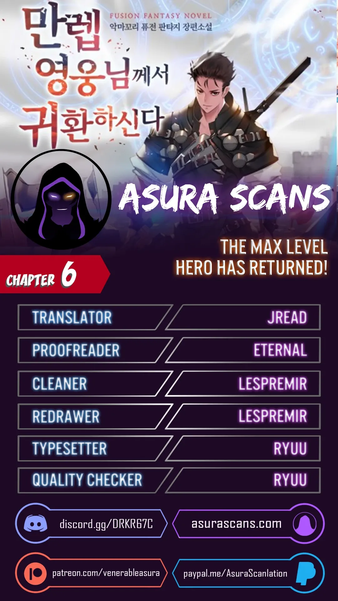 Read The Max Level Hero has Returned! EN Manga Online