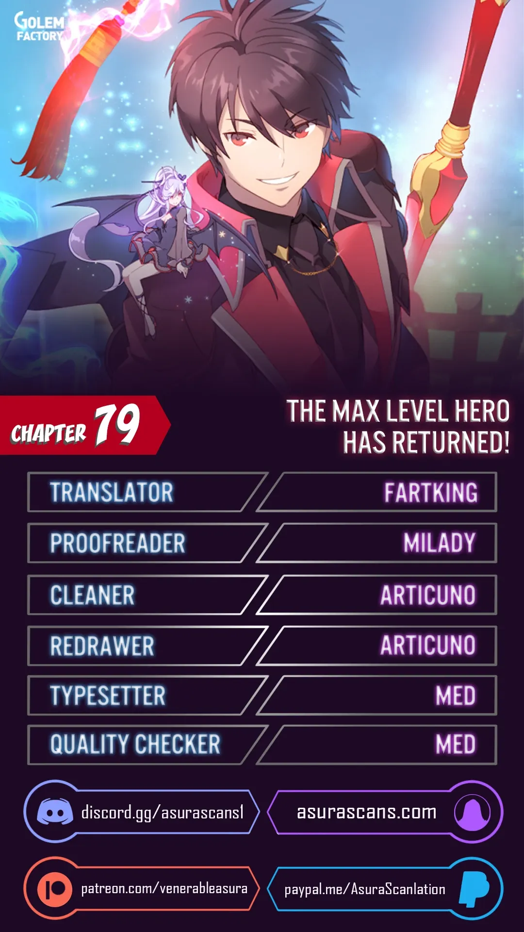 Read The Max Level Hero has Returned! EN Manga Online