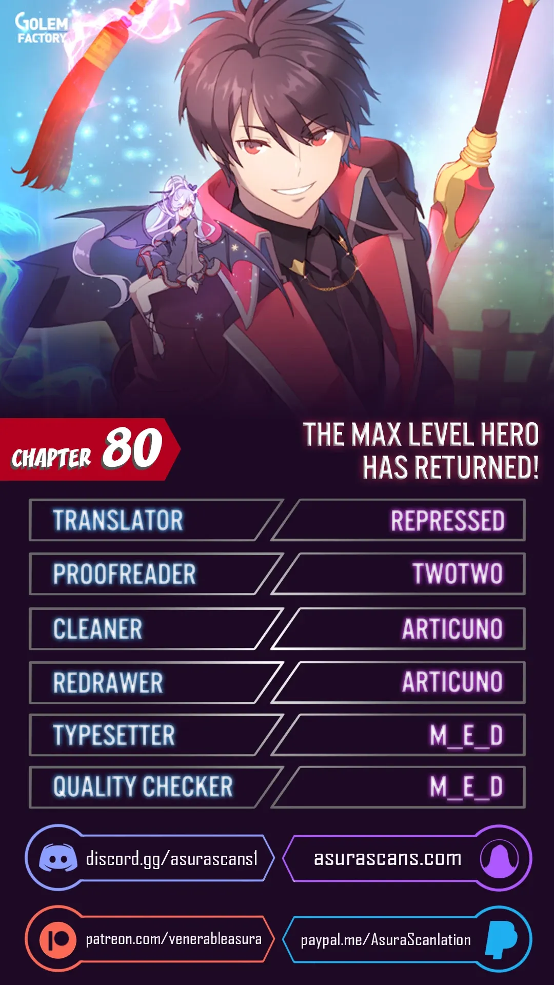 Read The Max Level Hero has Returned! EN Manga Online