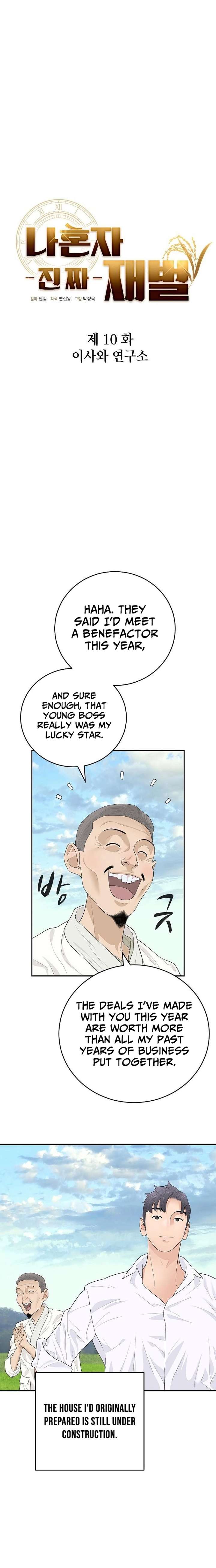 Read The Real Tycoon, All By Myself EN Manga Online