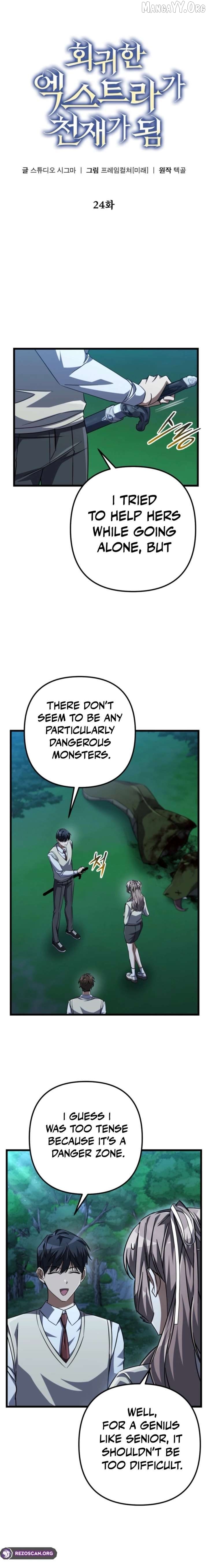 Read The Regressed Extra Becomes a Genius EN Manga Online