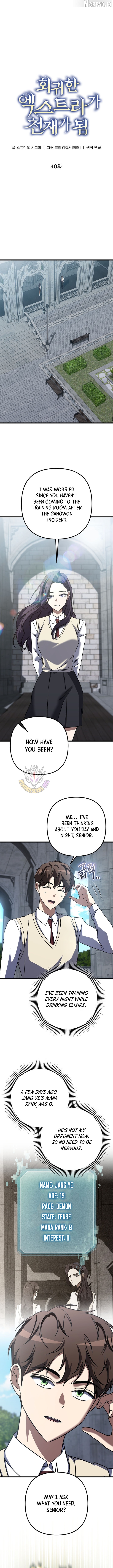 Read The Regressed Extra Becomes a Genius EN Manga Online