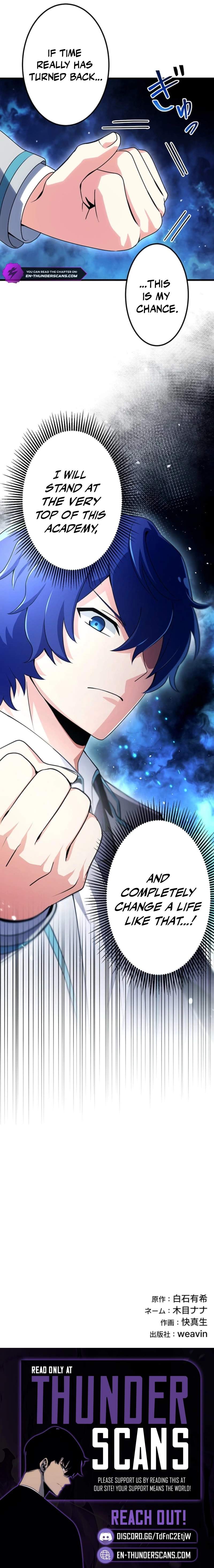 Read The Regressed Lowest-Ranked Wizard Overturns the Academy Hierarchy EN Manga Online