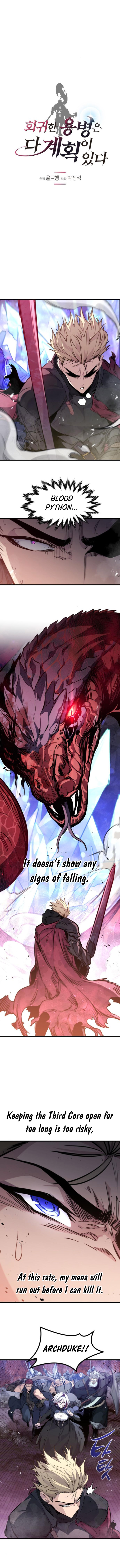Read The Regressed Mercenary's Machinations EN Manga Online