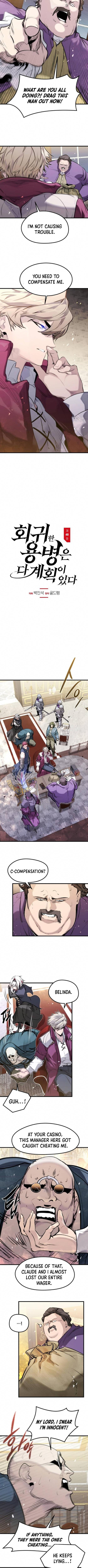 Read The Regressed Mercenary's Machinations EN Manga Online