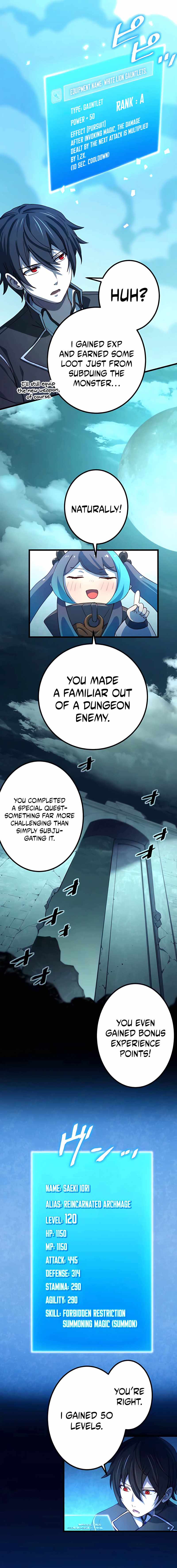 Read The Reincarnation of the Forbidden Archmage EN Manga Online