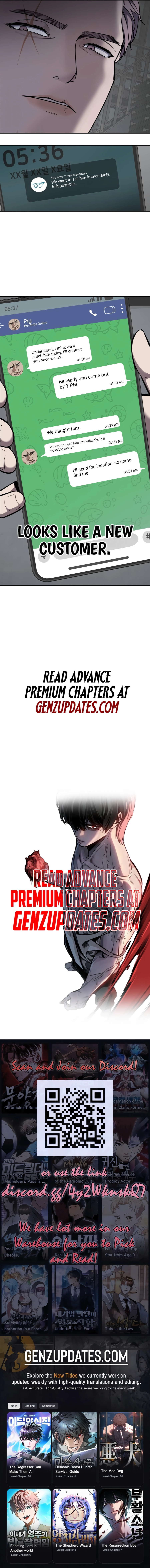 Read The Resurrection Boy EN Manga Online