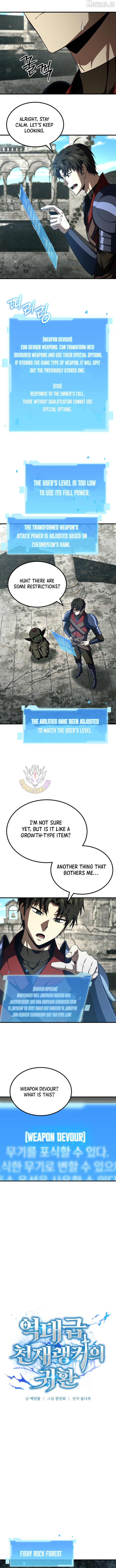 Read The Return of the Unrivaled Genius Ranker EN Manga Online