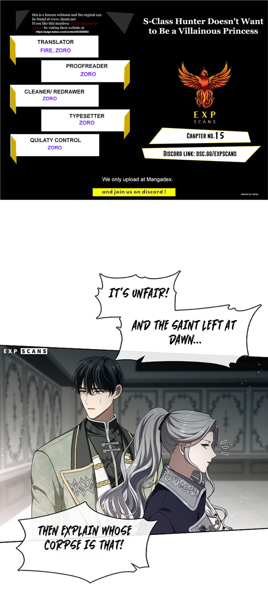 Read The S-Class Hunter Doesn't Want to Be a Villainous Princess EN Manga Online