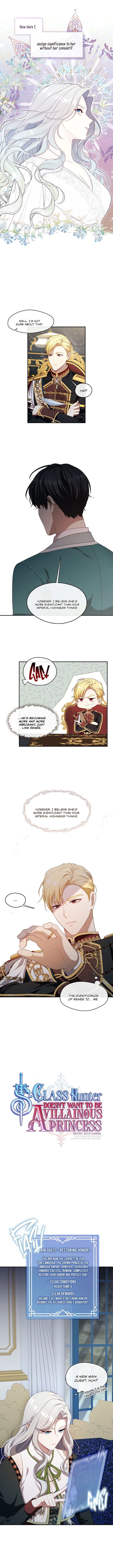 Read The S-Class Hunter Doesn't Want to Be a Villainous Princess EN Manga Online