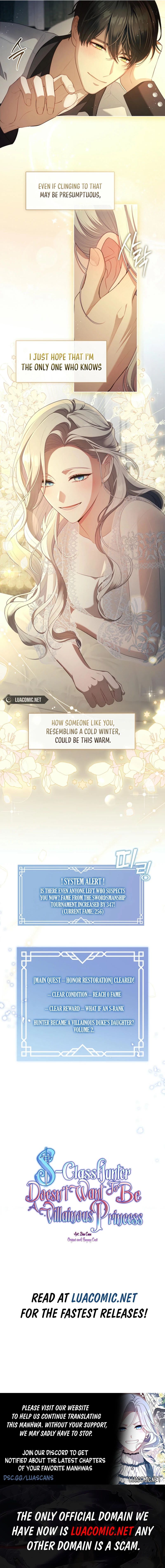 Read The S-Class Hunter Doesn't Want to Be a Villainous Princess EN Manga Online