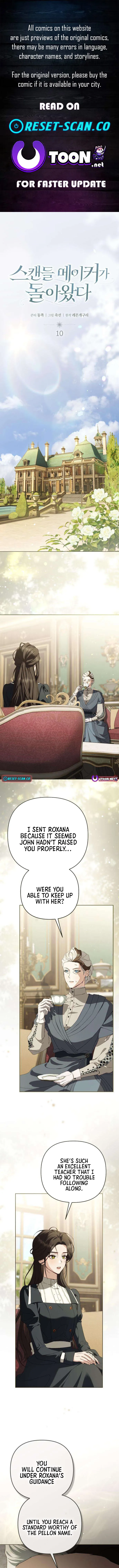 Read The Scandal Maker Has Returned Manga Online