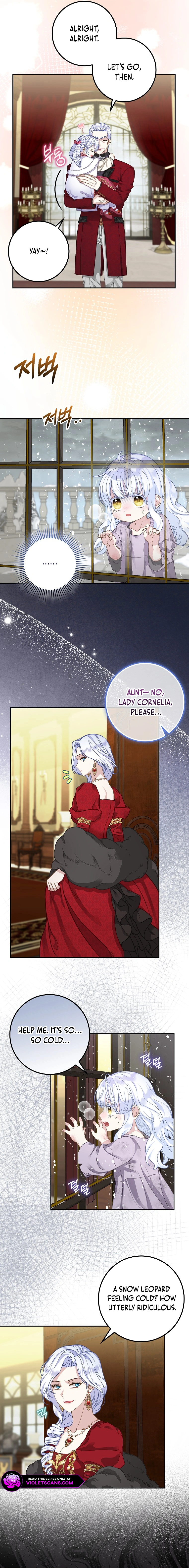 Read The Snow Leopard Baby of the Black Leopard Family EN Manga Online