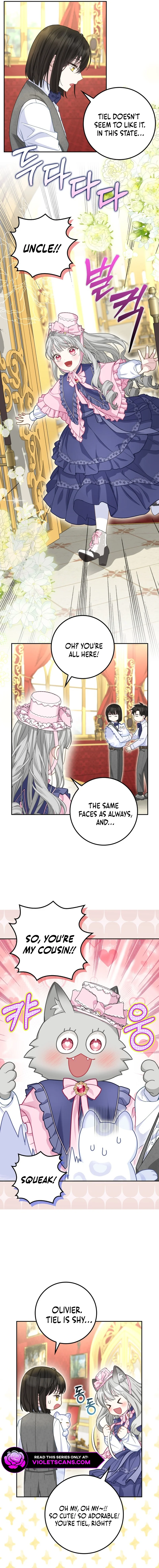 Read The Snow Leopard Baby of the Black Leopard Family EN Manga Online