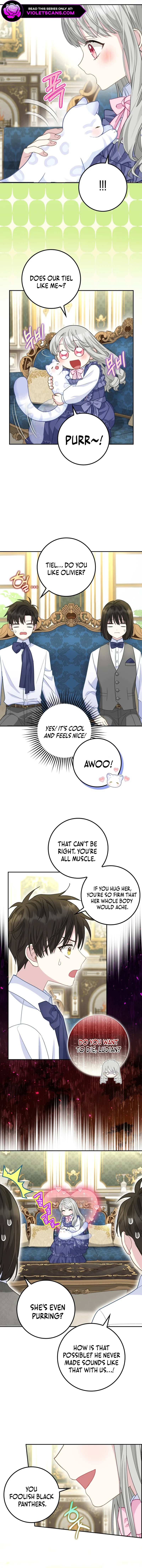 Read The Snow Leopard Baby of the Black Leopard Family EN Manga Online
