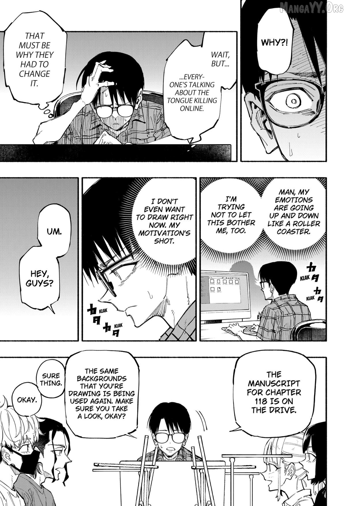 Read The Trembling Right Hand EN Manga Online