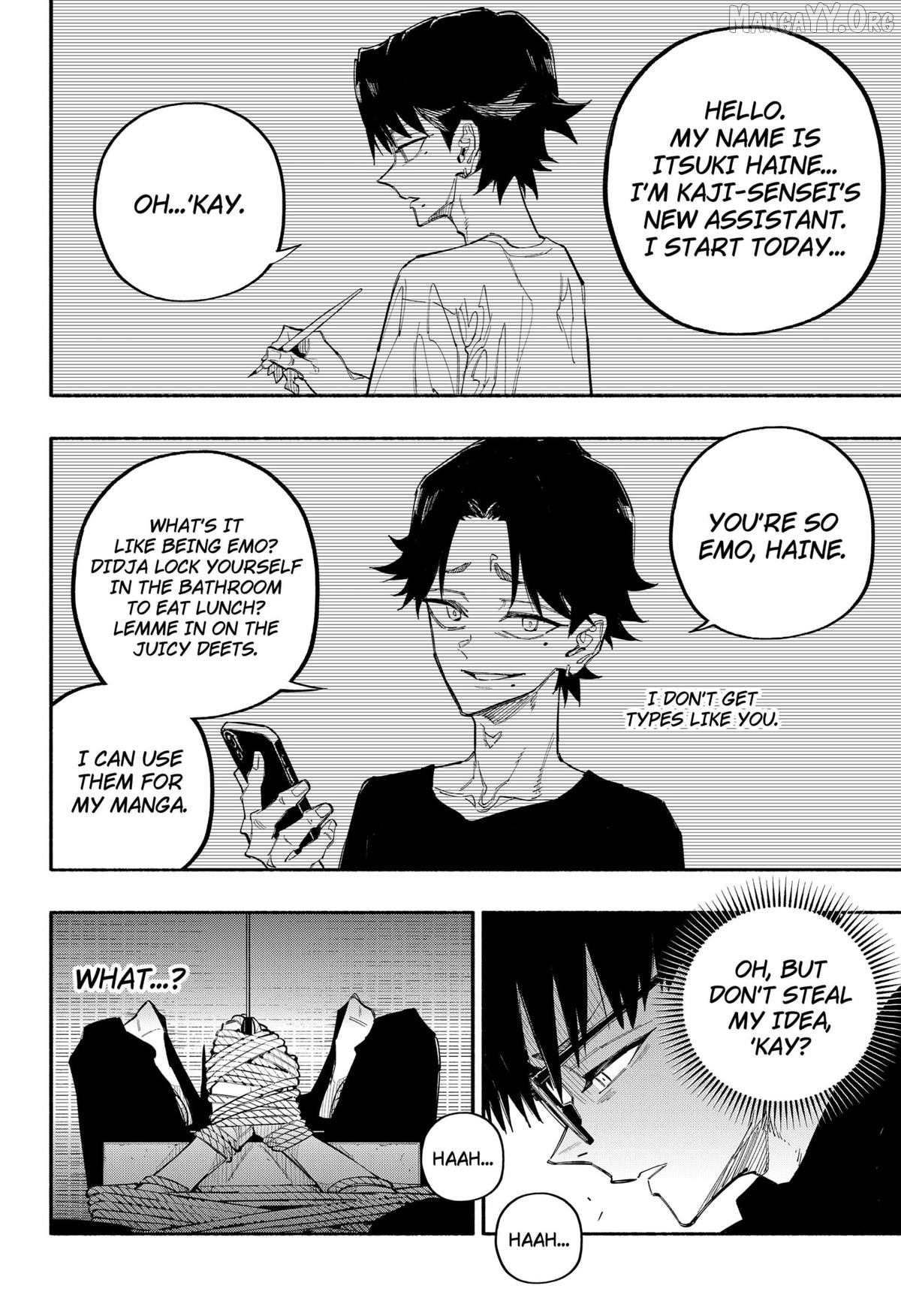 Read The Trembling Right Hand EN Manga Online