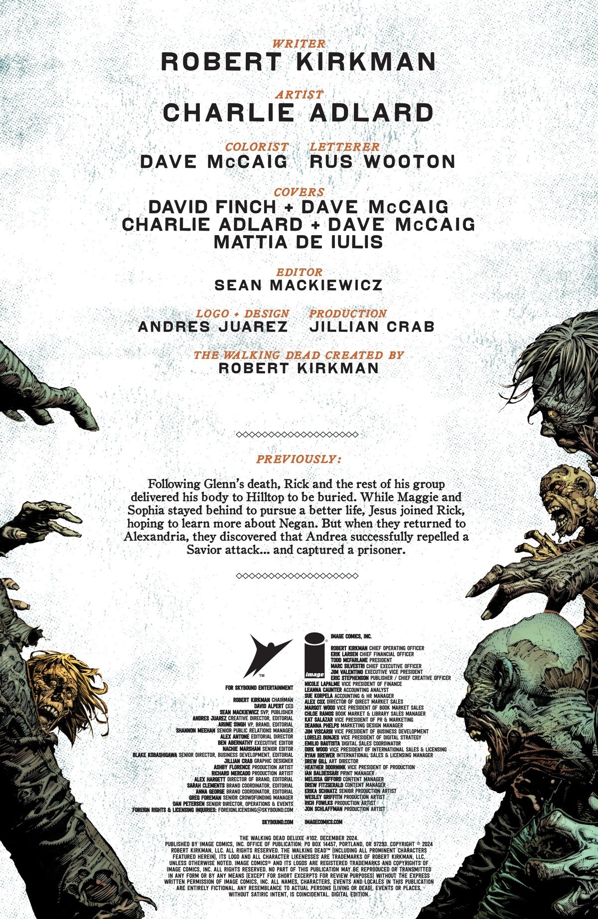 Read The Walking Dead Deluxe 2020 EN Manga Online