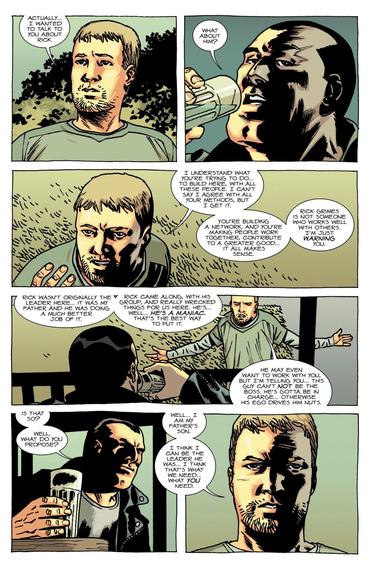 Read The Walking Dead Deluxe 2020 EN Manga Online