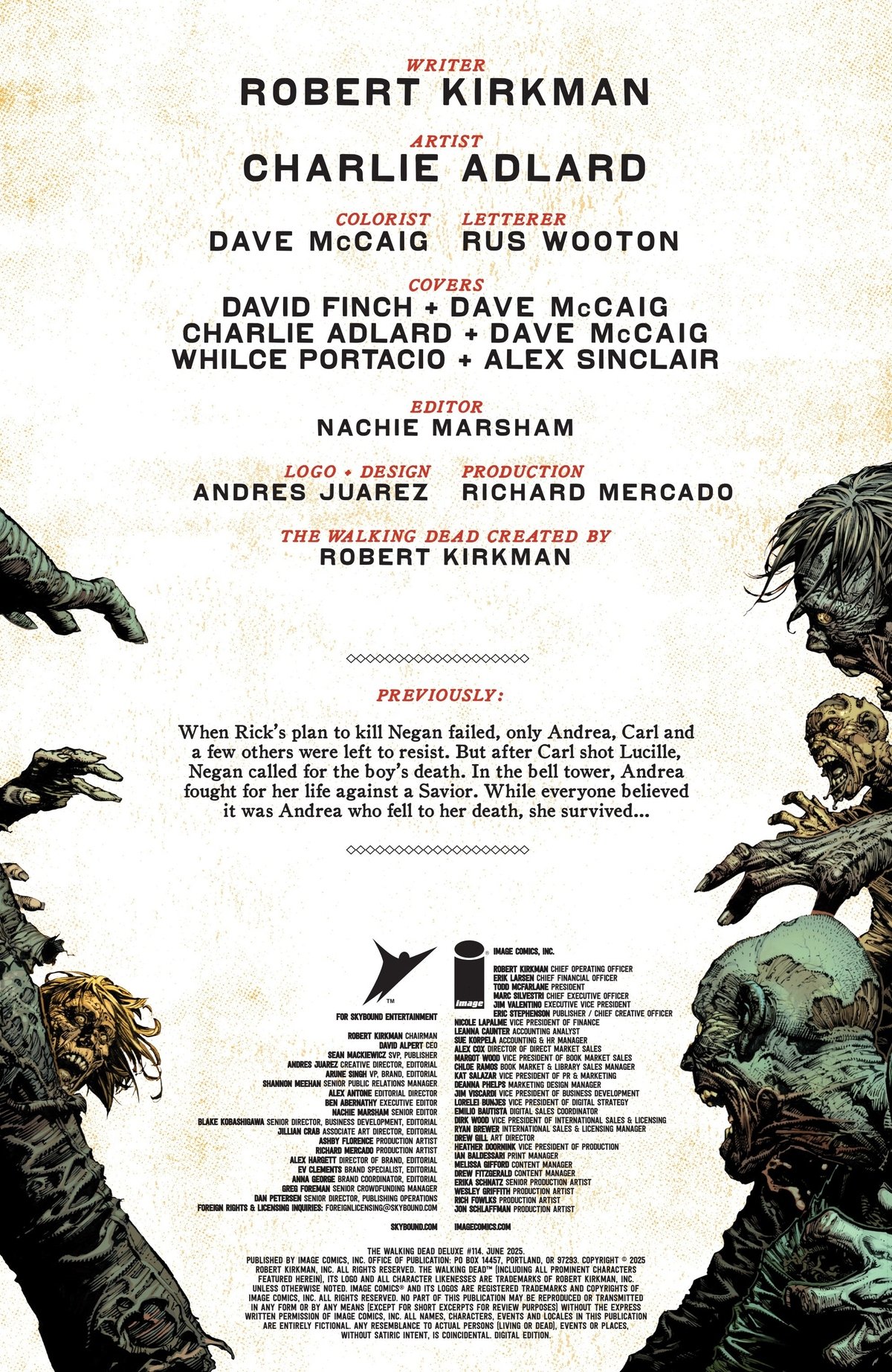 Read The Walking Dead Deluxe 2020 EN Manga Online