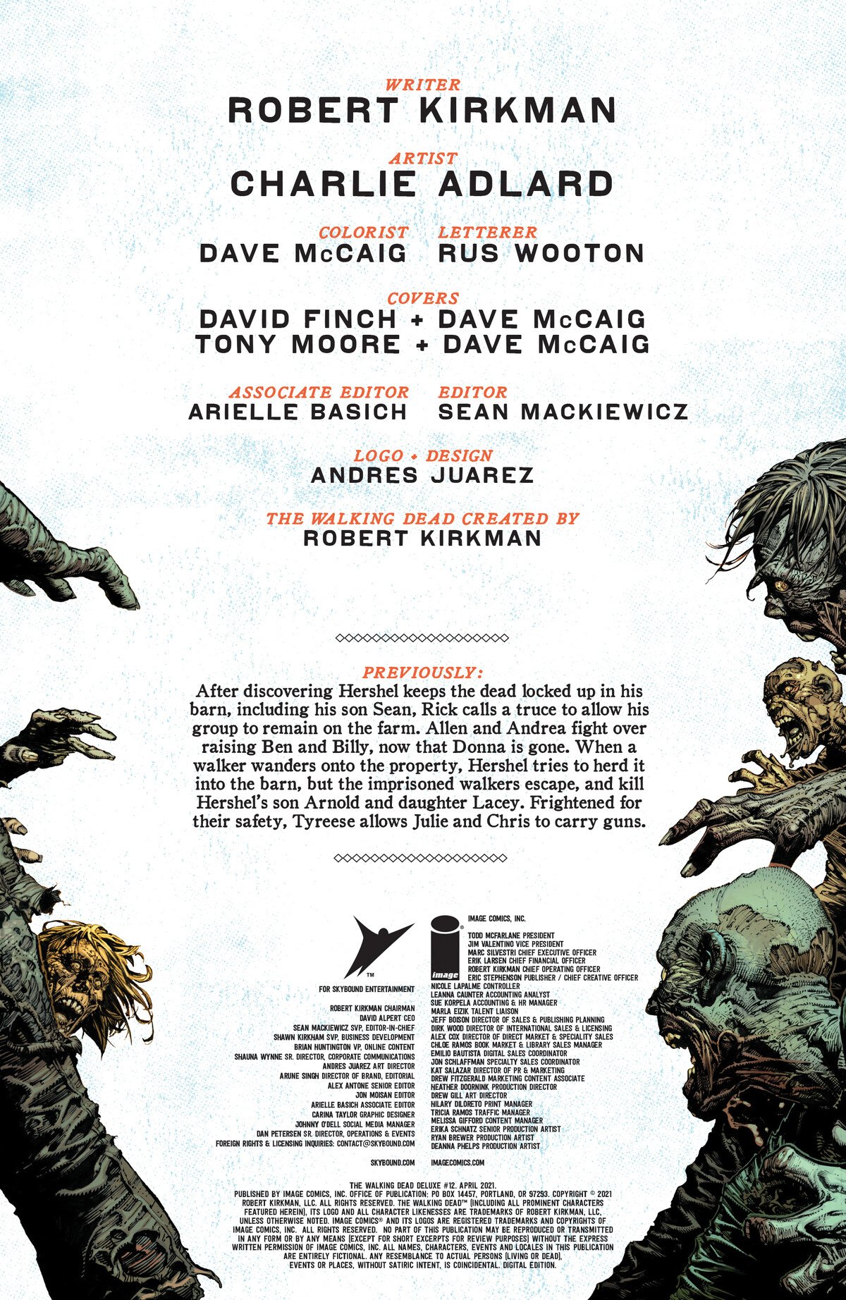 Read The Walking Dead Deluxe 2020 EN Manga Online