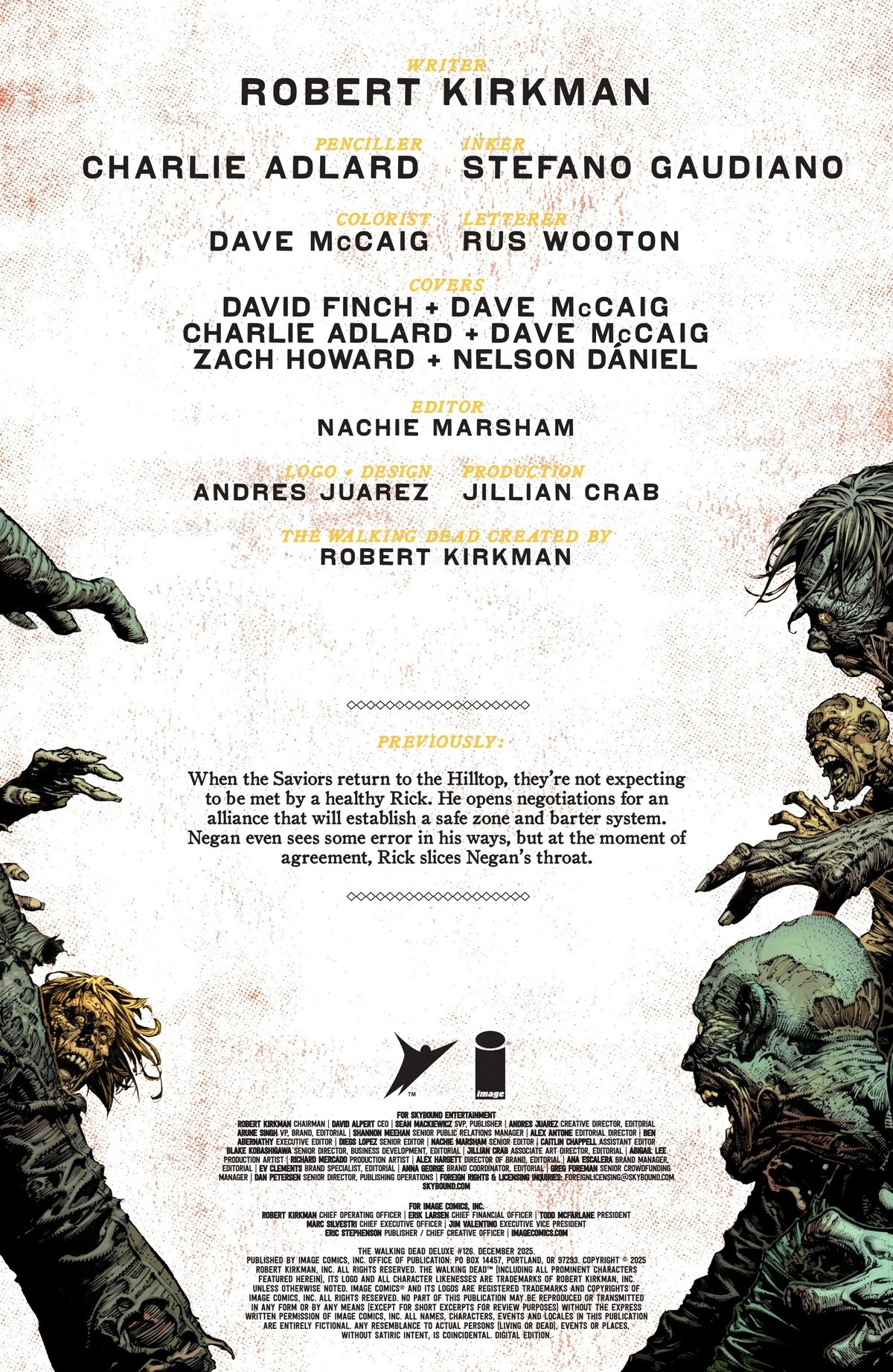 Read The Walking Dead Deluxe 2020 EN Manga Online