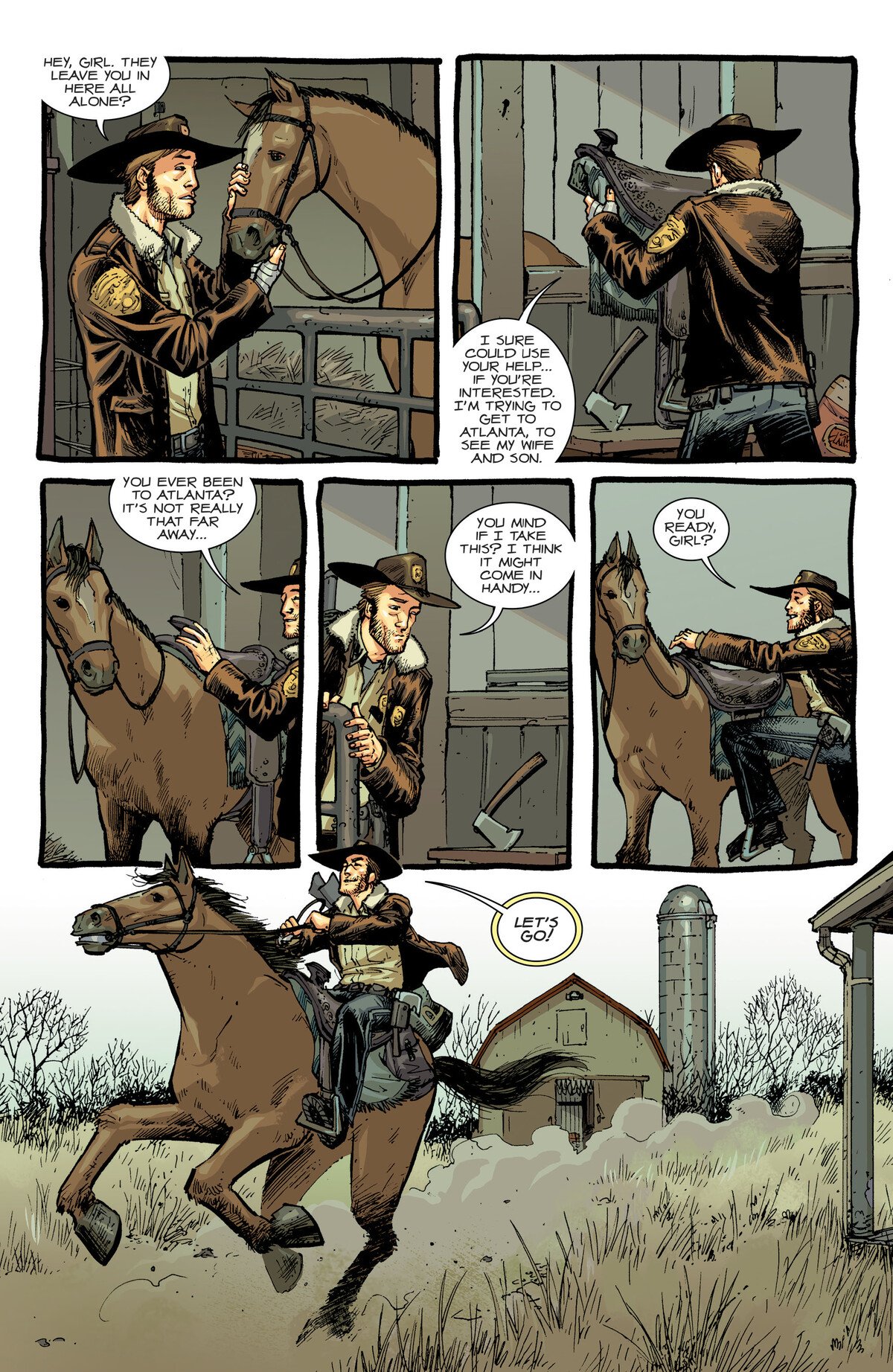 Read The Walking Dead Deluxe 2020 EN Manga Online