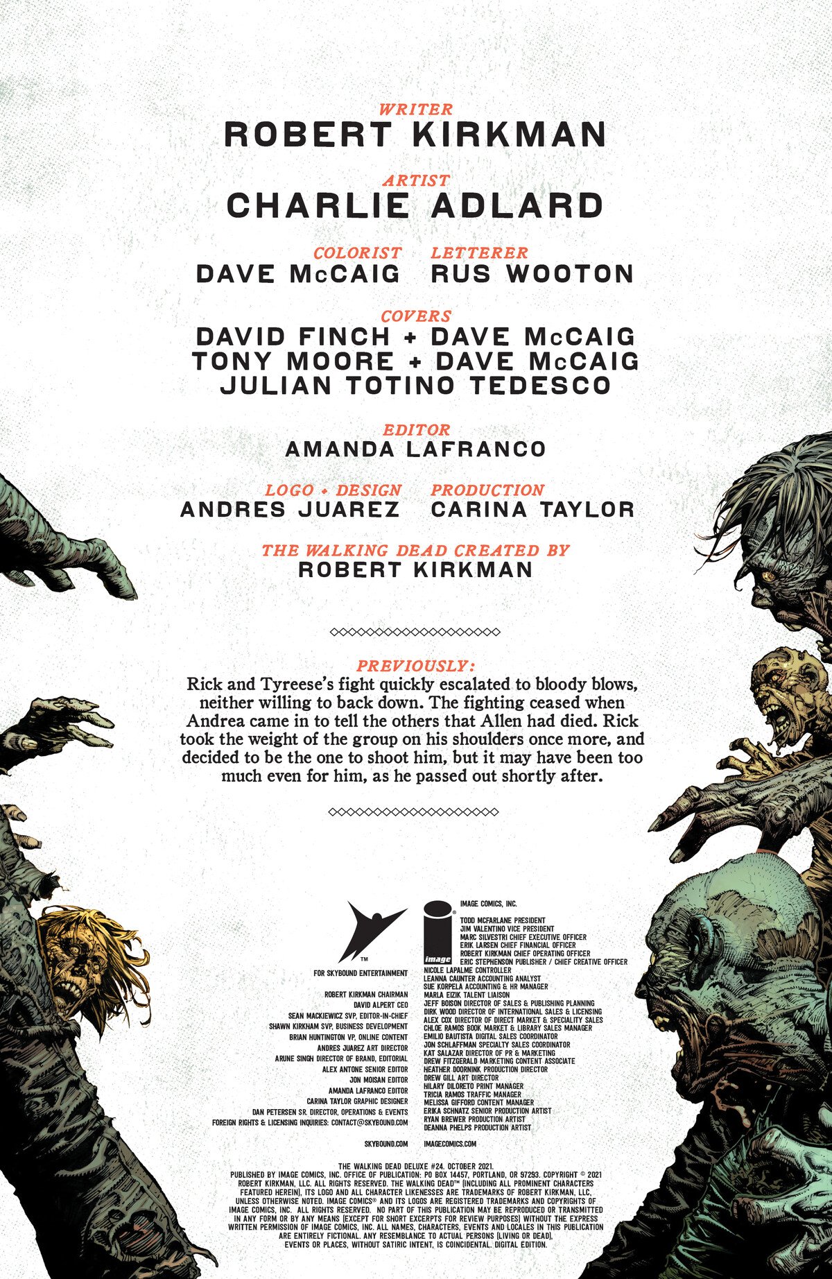 Read The Walking Dead Deluxe 2020 EN Manga Online