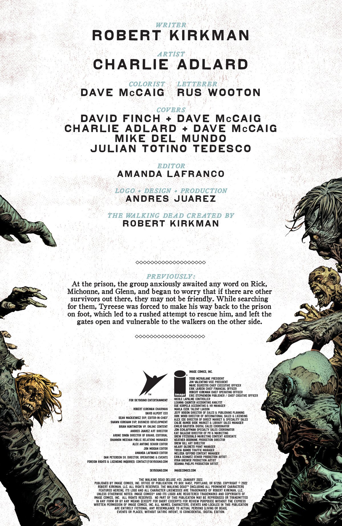 Read The Walking Dead Deluxe 2020 EN Manga Online