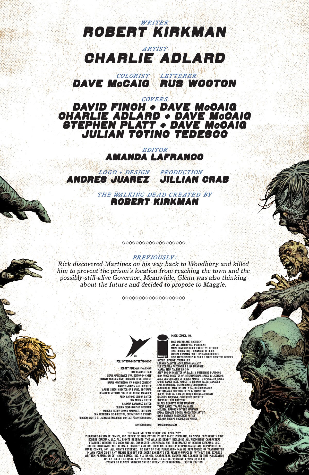 Read The Walking Dead Deluxe 2020 EN Manga Online
