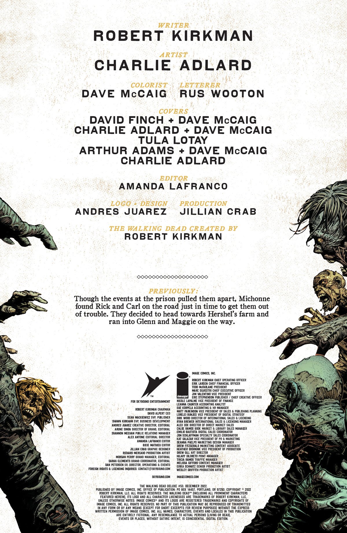Read The Walking Dead Deluxe 2020 EN Manga Online