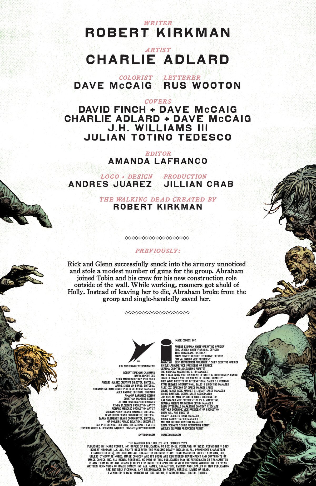 Read The Walking Dead Deluxe 2020 EN Manga Online
