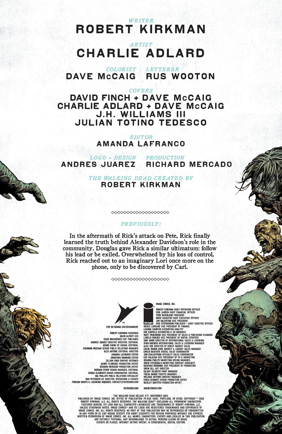 Read The Walking Dead Deluxe 2020 EN Manga Online