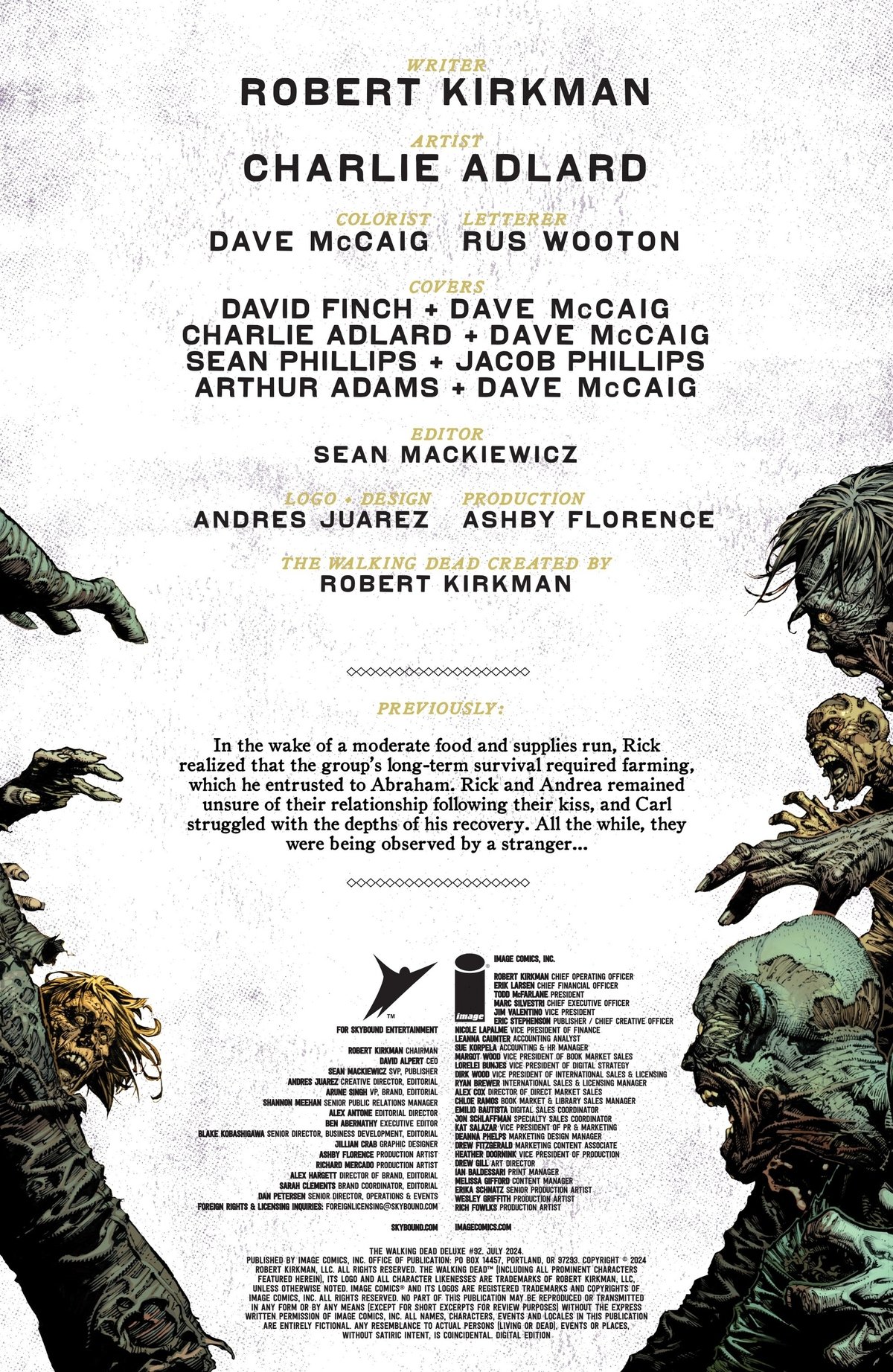 Read The Walking Dead Deluxe 2020 EN Manga Online