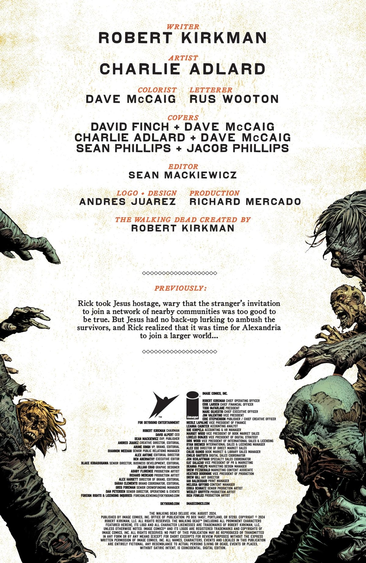 Read The Walking Dead Deluxe 2020 EN Manga Online