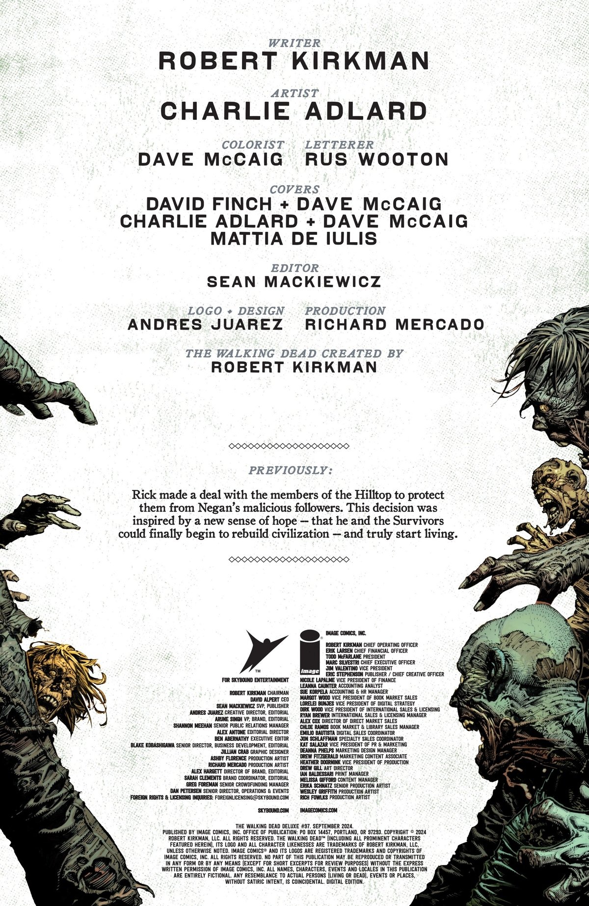 Read The Walking Dead Deluxe 2020 EN Manga Online