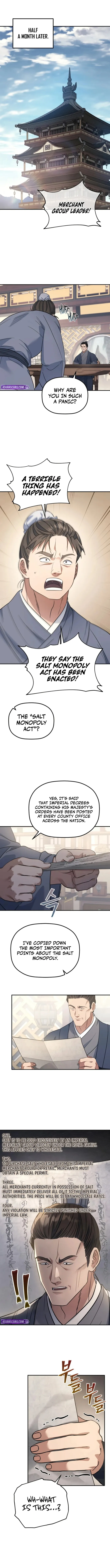 Read The Youngest Son of the Eunhae Merchant Group EN Manga Online
