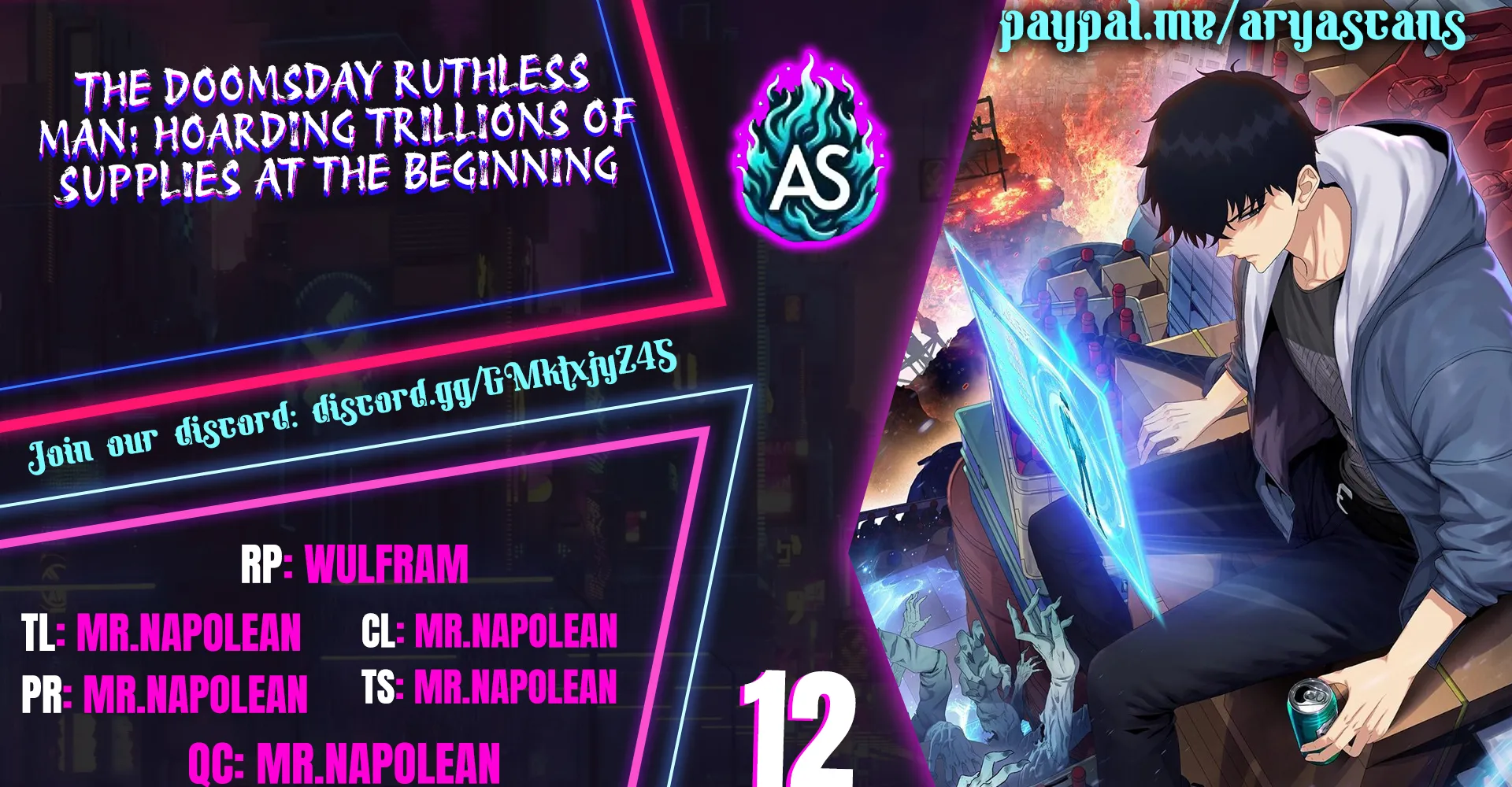 Read The doomsday ruthless man EN Manga Online