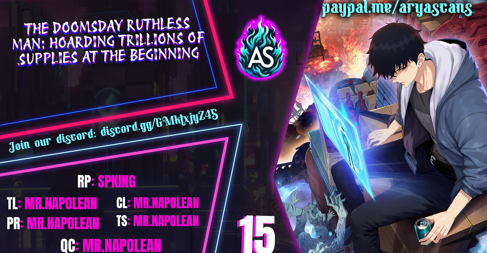 Read The doomsday ruthless man EN Manga Online