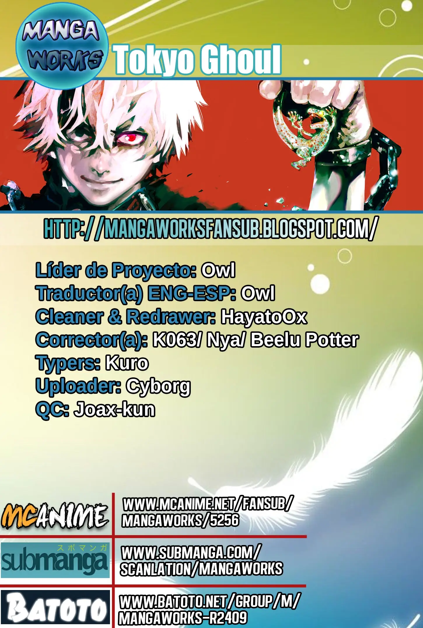 Read Tokyo Ghoul EN Manga Online
